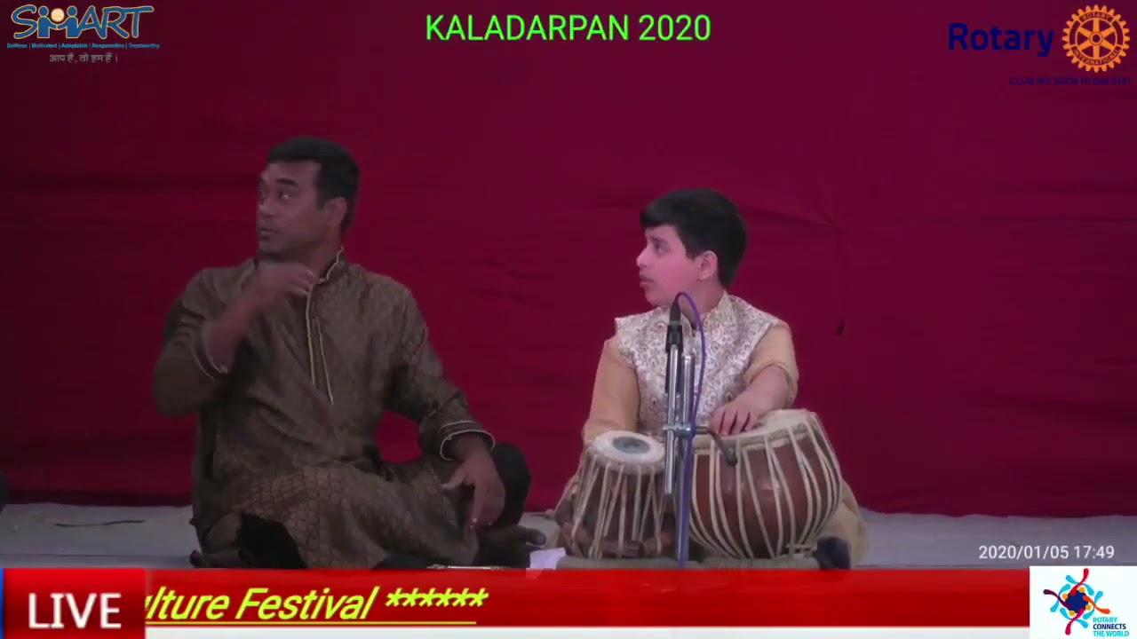 RJ Plays Tabla performance by Ronit jiandani