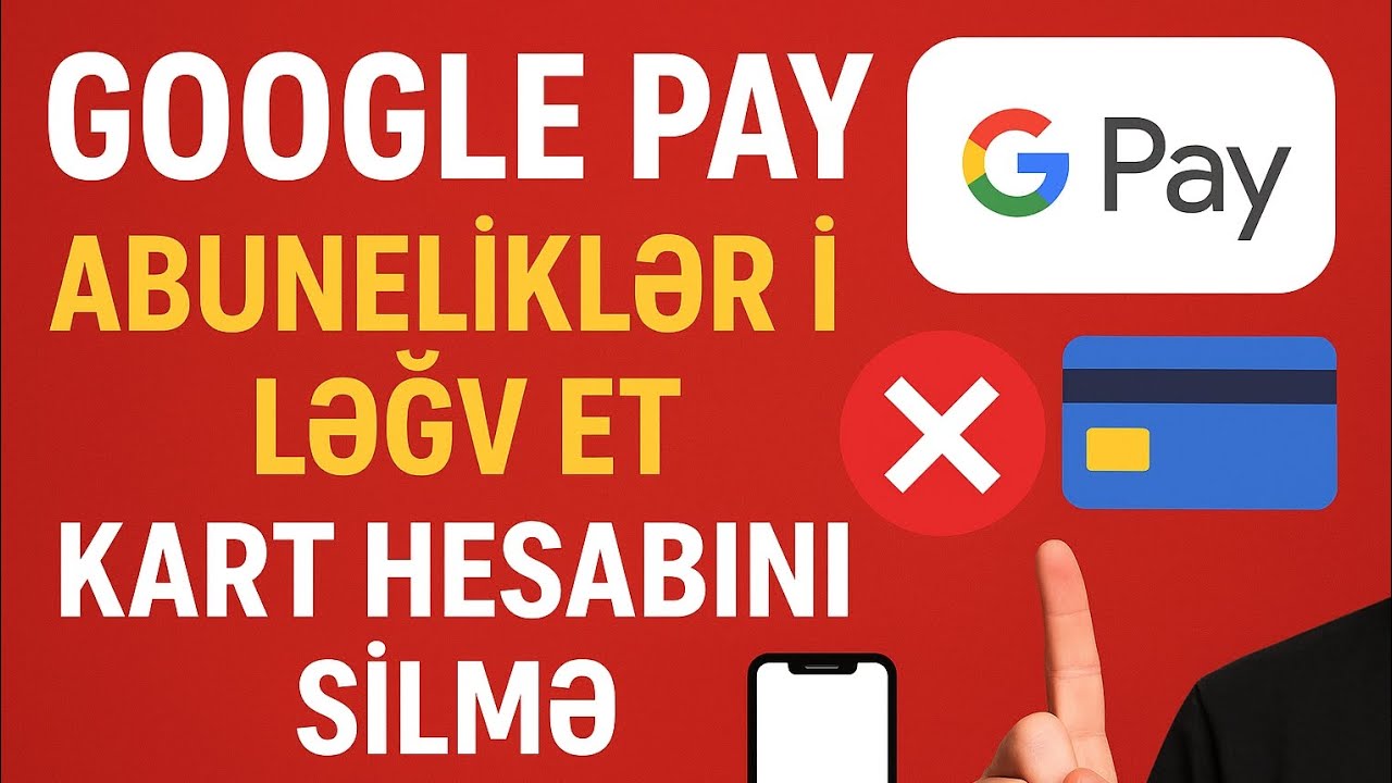 Kartdan özbaşına pul çıxılır?google pay aboneliyini 1 dəqiqəyə bağla