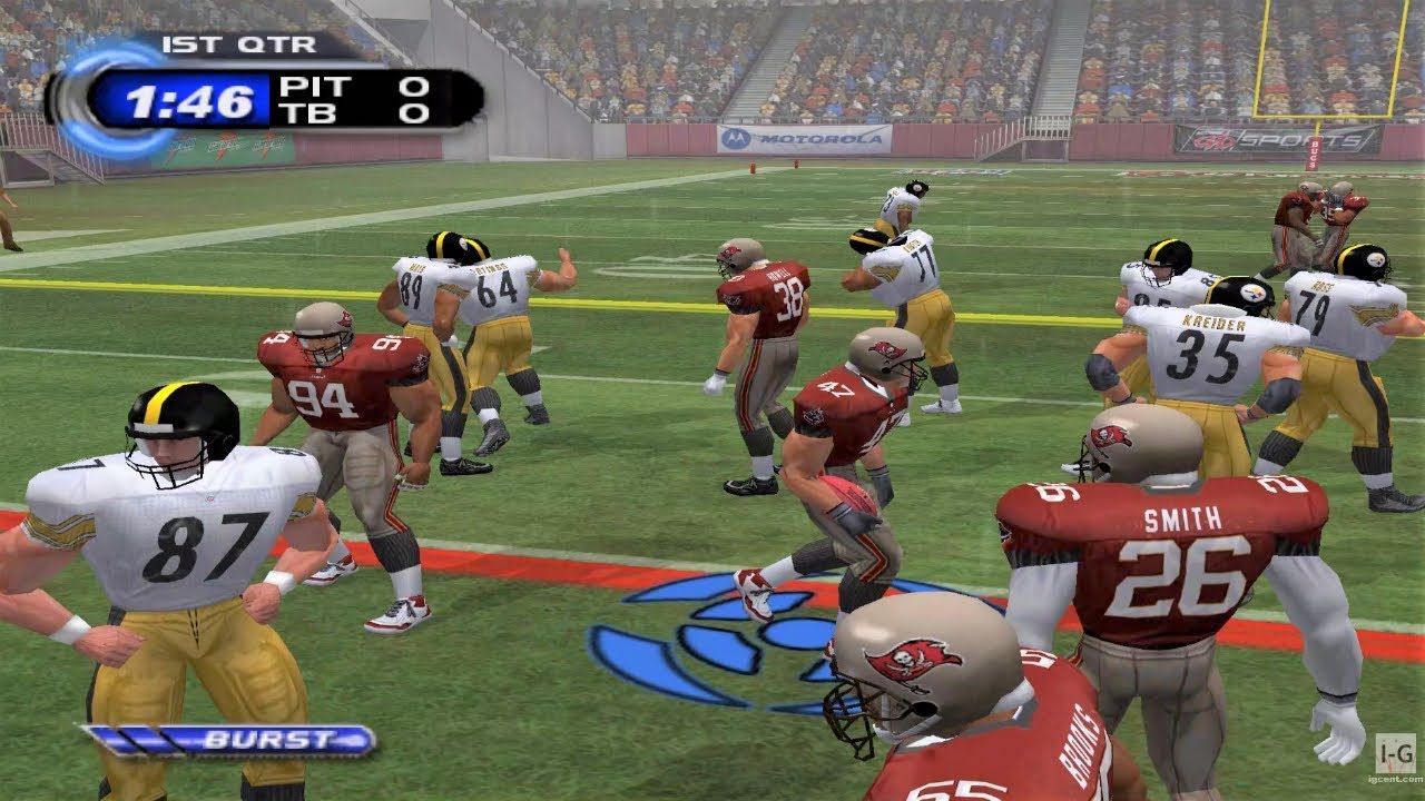 NFL Blitz Pro — игровой процесс PS2 (1080p60fps)
