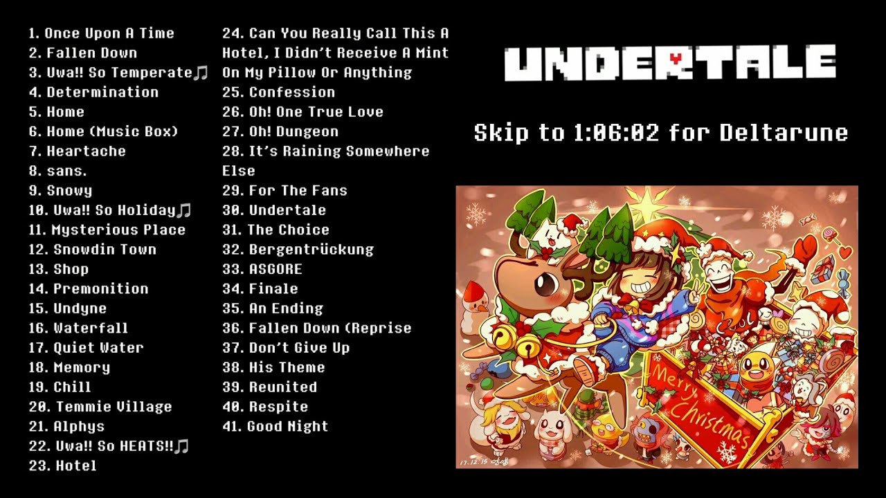 Peaceful and Grand Christmas Background Music (Undertale & Deltarune)