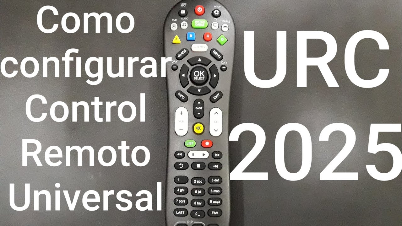 Como configurar Control Remoto Universal URC2025