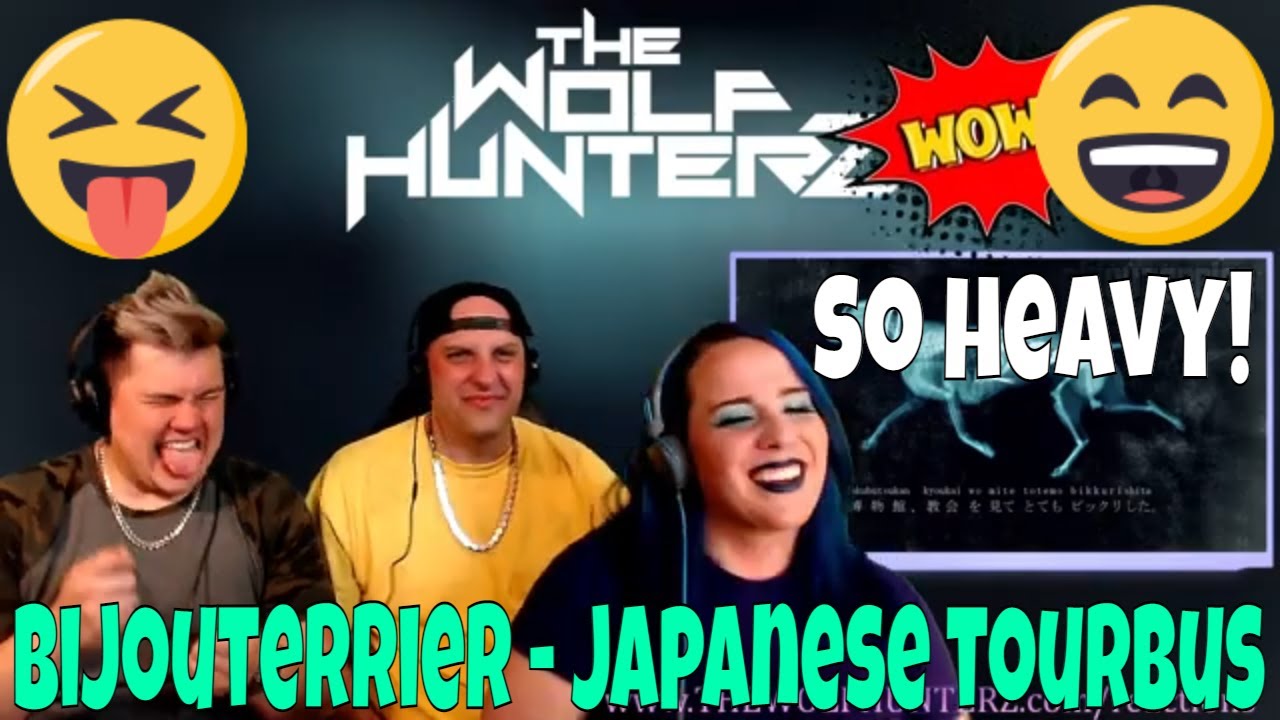 BijouTerrier - JAPANESE TOURBUS ( 日本の観光バス ) THE WOLF HUNTERZ Jon Travis and Suzi Reaction