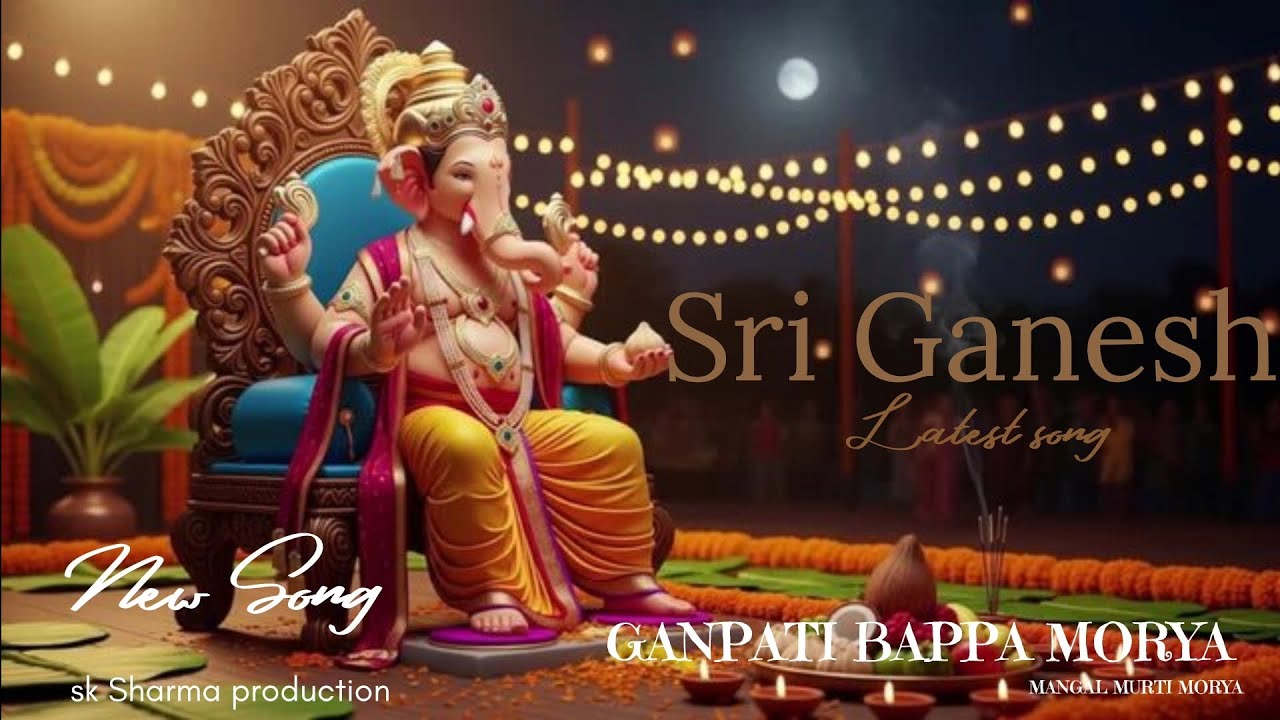 Ganpati bappa morya #sksharmaproduction #song #bhaktibasslilla #ganeshsong