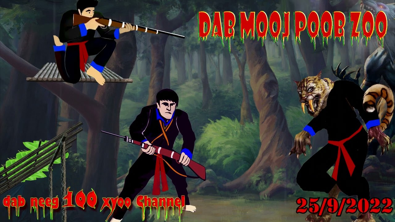 2 yawm txiv vauv mus yos dab tsov mooj txaus ntshai