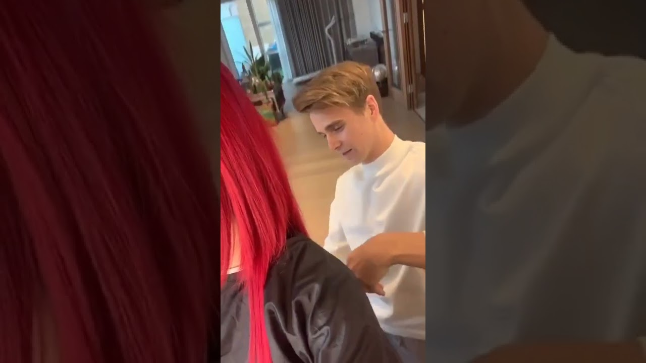 Hair hack |  @joe_sugg CUT MY HAIR 💇‍♀️ 😂 