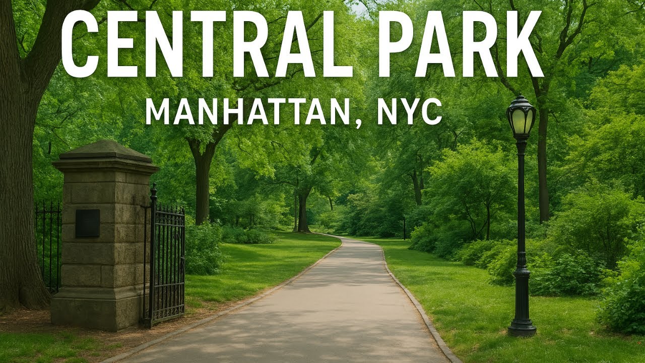 Central Park Walkthrough NYC | Northwest Entrance Tour & Scenic Walk in New York City