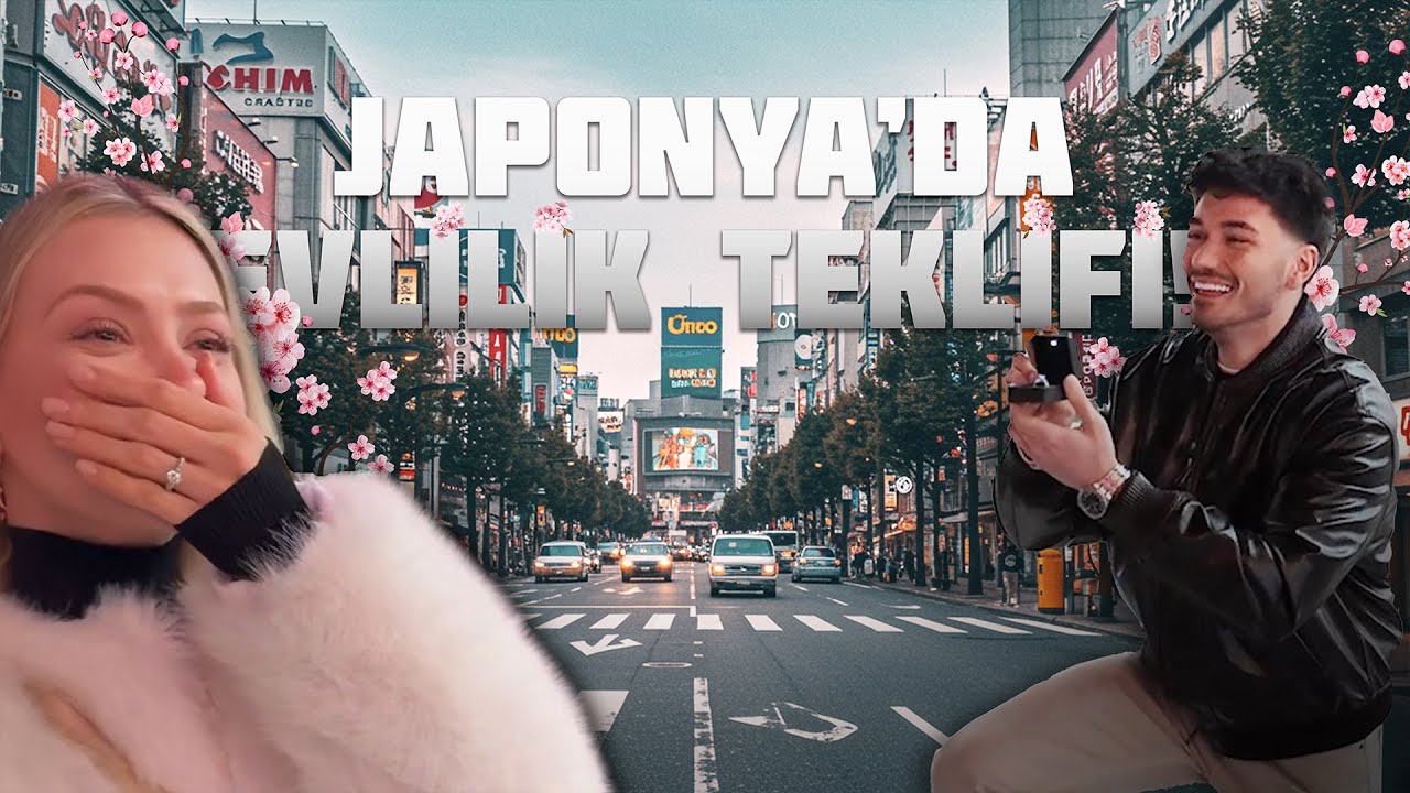 JAPONYADA EVLİLİK TEKLİFİ ETTİM! | BÜYÜK SÜRPRİZ 💍 