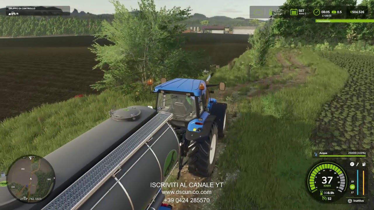 Monteriggioni (LIVE) - Farming Simulator 25 GAMEPLAY ITALIA