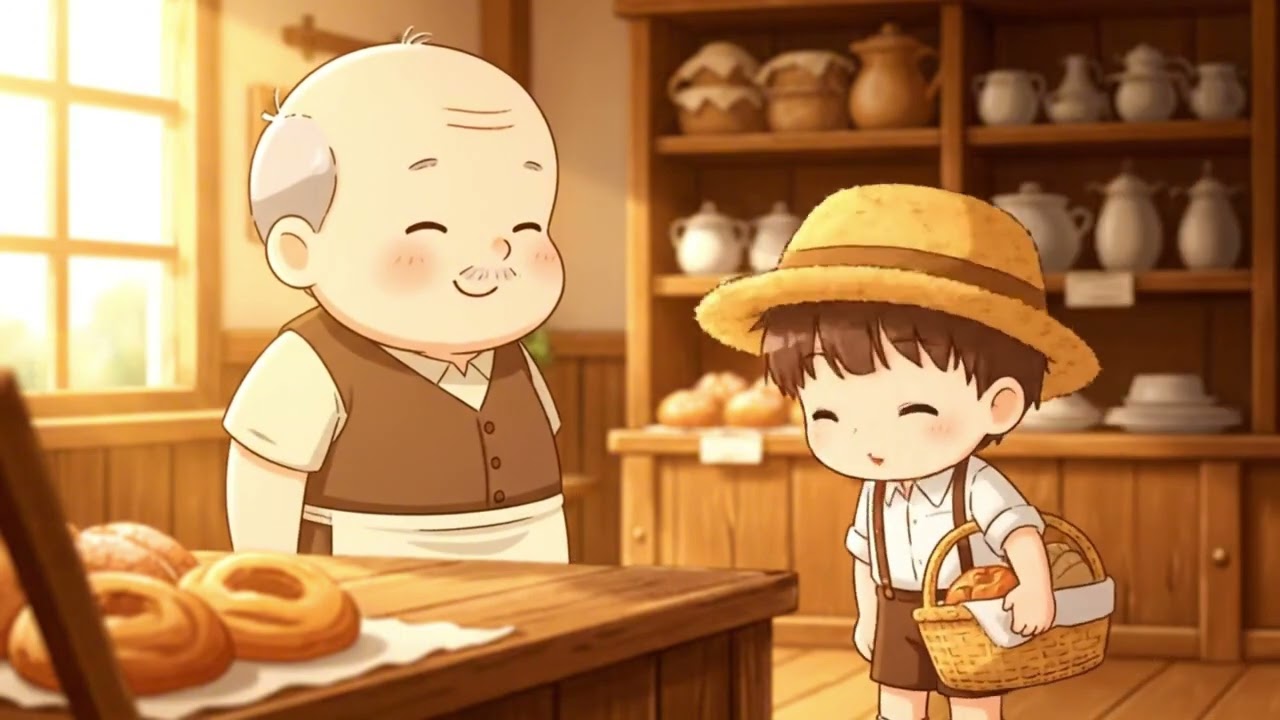 Quiet Morning in a Countryside Bakery | Peaceful Chibi Anime Ambience for Sleep & Healing