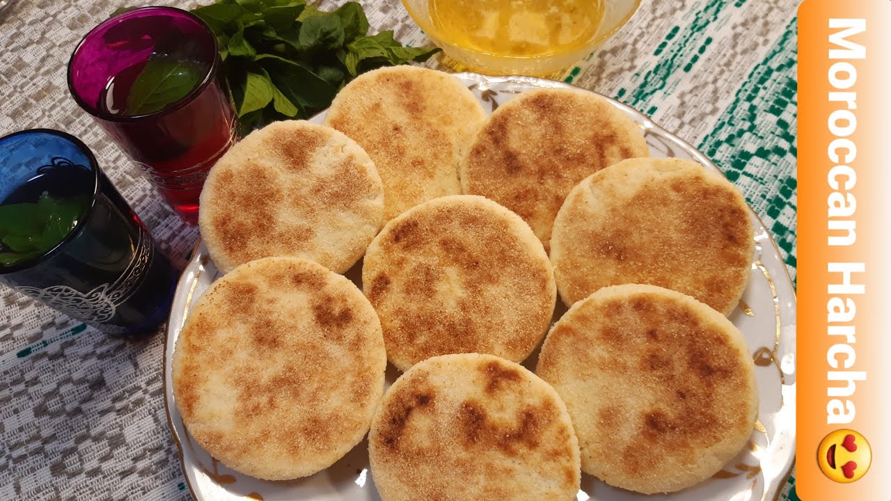 ХАРША❤🇲🇦 Лепёшки Марокканские (Вкусно и Быстро) | Harcha Moroccan Semolina Bread