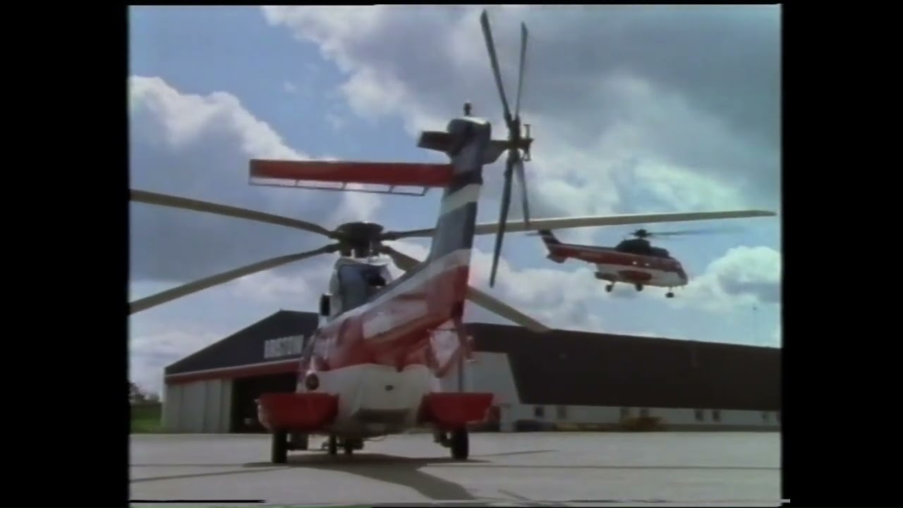 Bristow Helicopters Aberdeen 1987