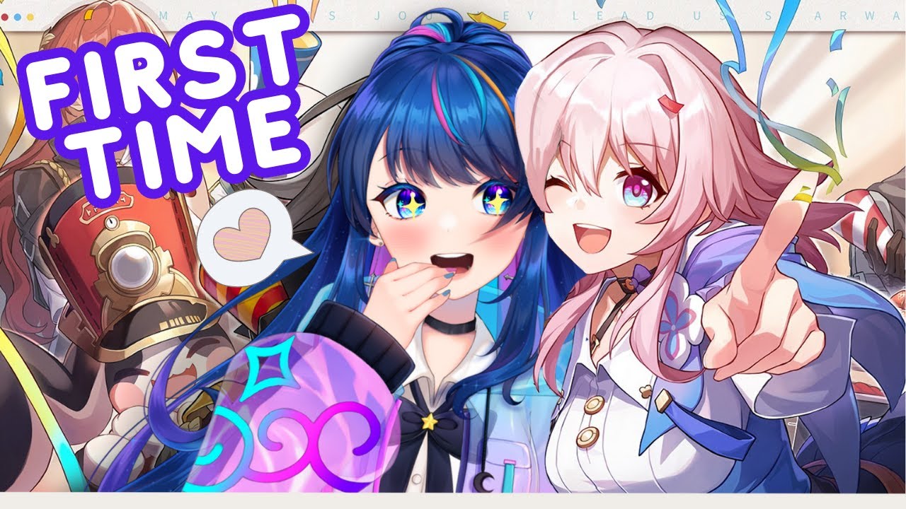[HONKAI STAR RAIL] vtuber plays for the first time! [VTUBER]