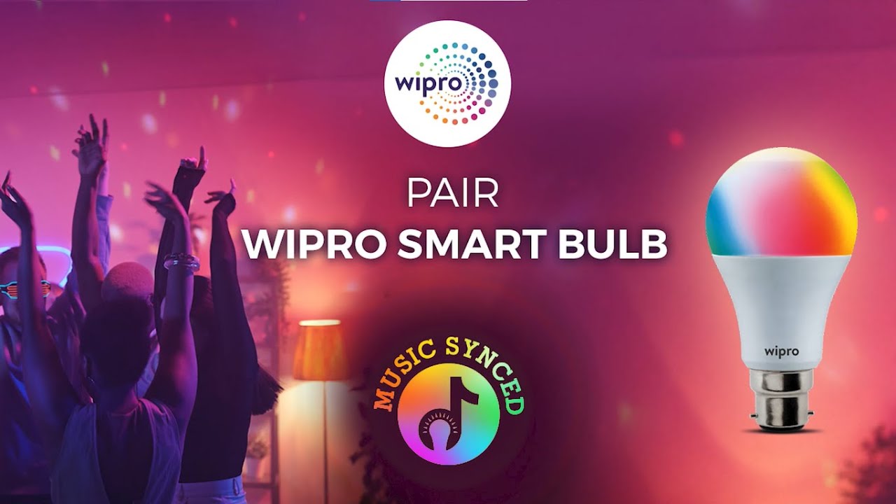 Wipro Smart Light | Connect your smart light to the Wipro Next Smart Home App