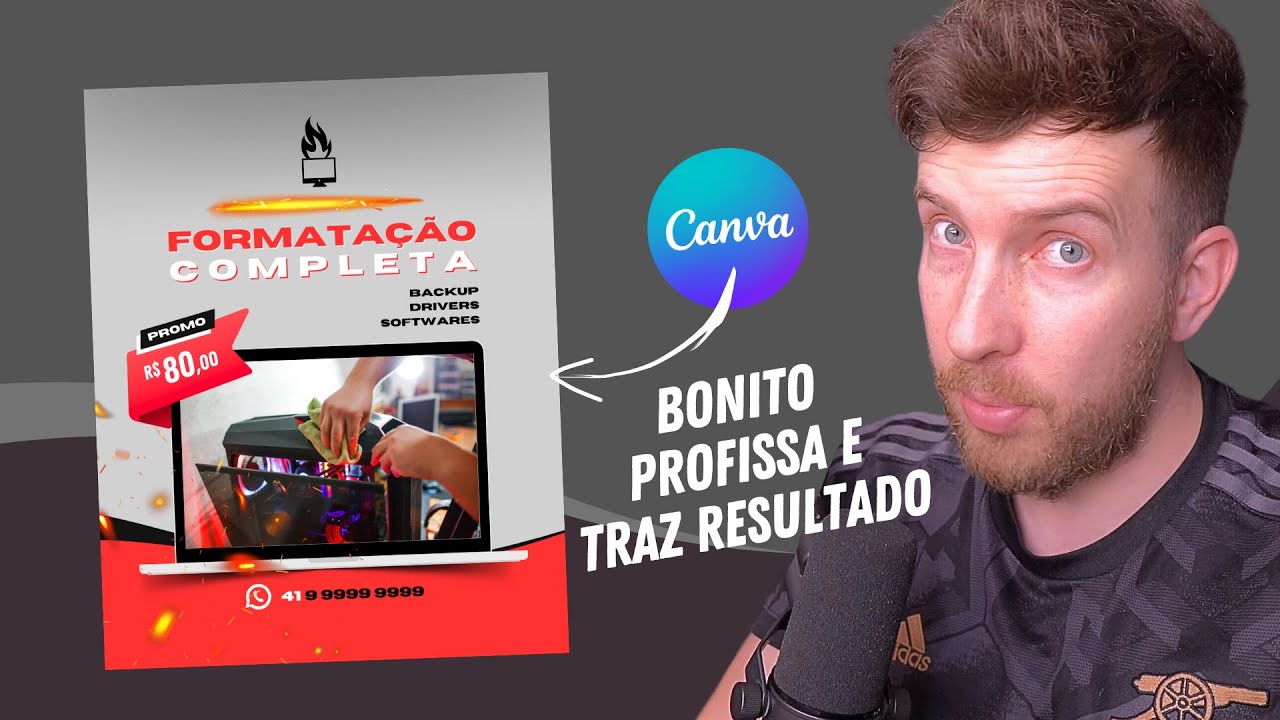 Como criar posts Social Media no Canva para o seu Negócio / Loja / Empresa | Instagram e Facebook