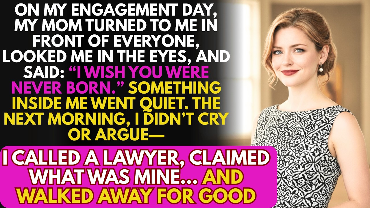 At My Engagement Party, My Mom Said She Wished I Was Never Born—She Never Expected What I Did Next