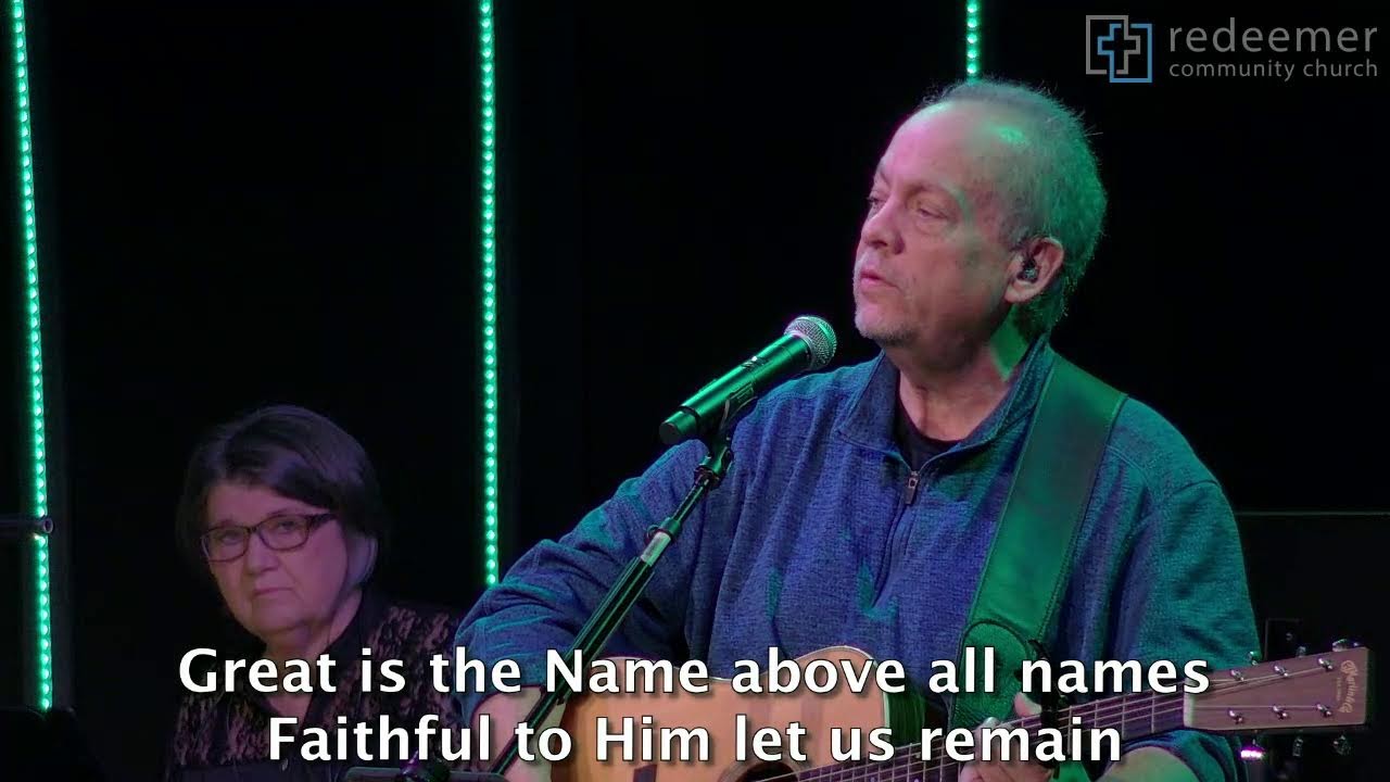Worship with Redeemer Community Church! 01/04/2026