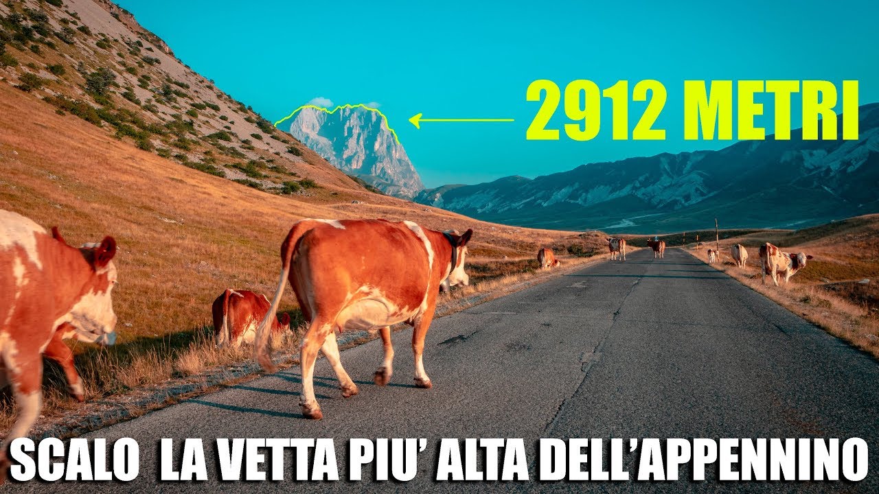 CORNO GRANDE 2912m (Gran Sasso) Vetta Occidentale Via Normale