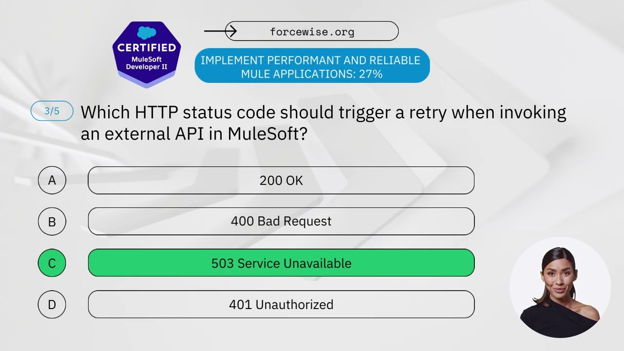Salesforce Certified MuleSoft Developer II Practice Exam Questions Course vol.4