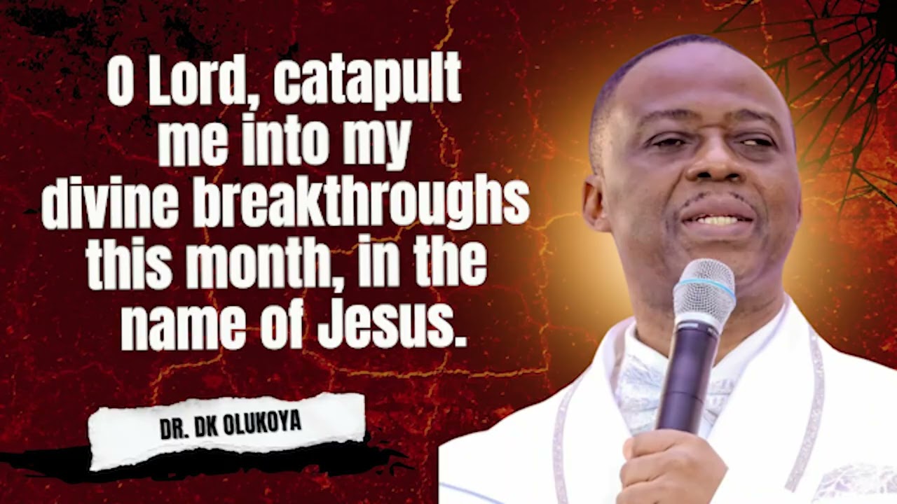 MFM PRAYERS | O Lord, catapult me into my divine breakthroughs this month, in the name of Jesus