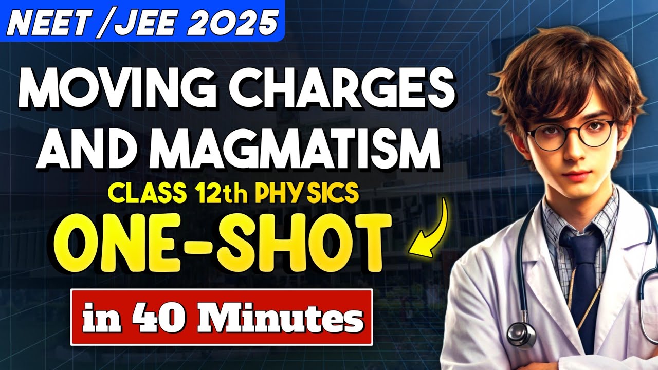 MOVING CHARGES AND MAGNETISM ONE SHOT | Physics One Shot NEET/JEE 2025