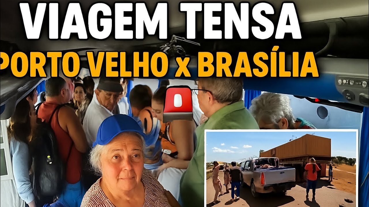 Pane elétrica, confusão entre passageiros e abordagem da PRF: tudo numa só viagem!