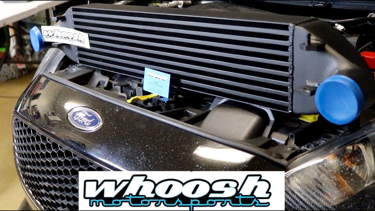 Whoosh Motorsport Front Mount Intercooler Install On A Ford Fiesta ST
