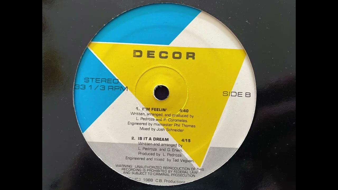 Decor - Is It A Dream [1988]