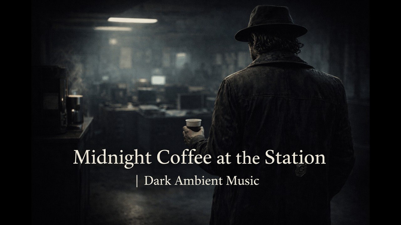 Dark Ambient Music | Midnight Coffee at the Station
