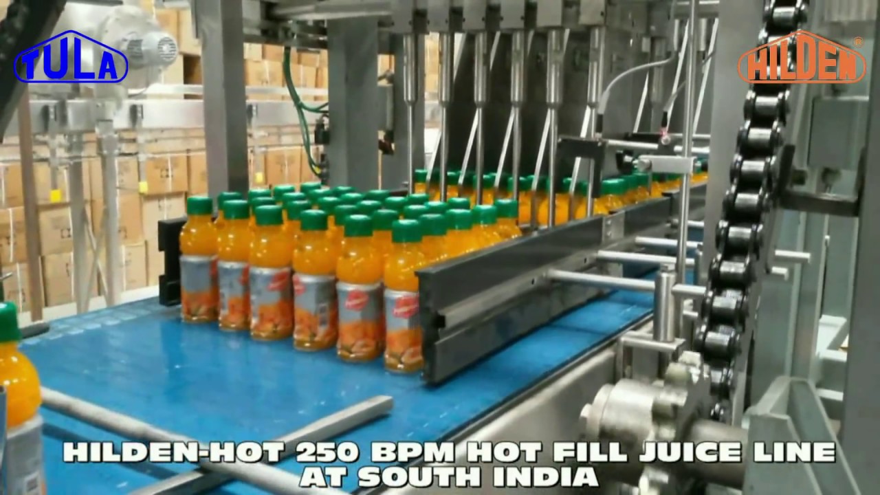 250 BPM Hot Filling Juice Line