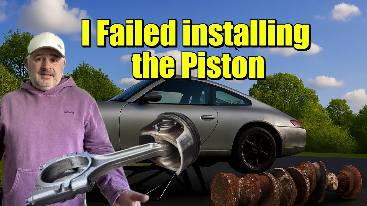 Porsche 996 Piston install fail!! & Crankshaft Woes