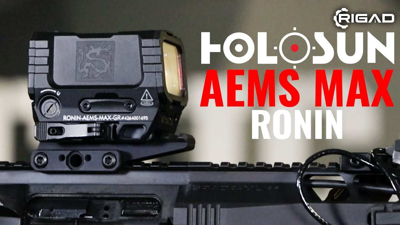 Kolimátor AEMS RONIN MAX Holosun® Větší okno, více šancí! Rigad