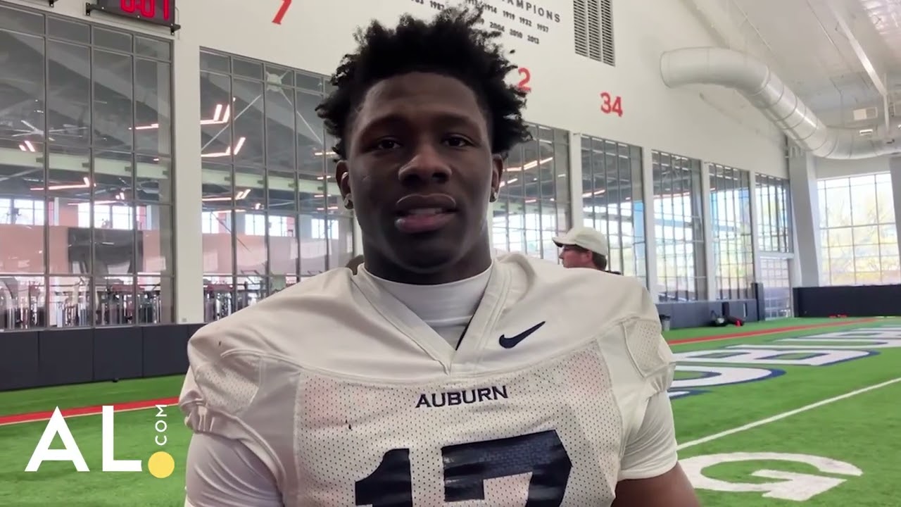 Auburn linebacker Xavier Atkins on being a leader for the defense