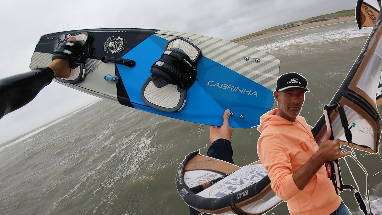 Kiteboarding in Rain | Kiting on Land