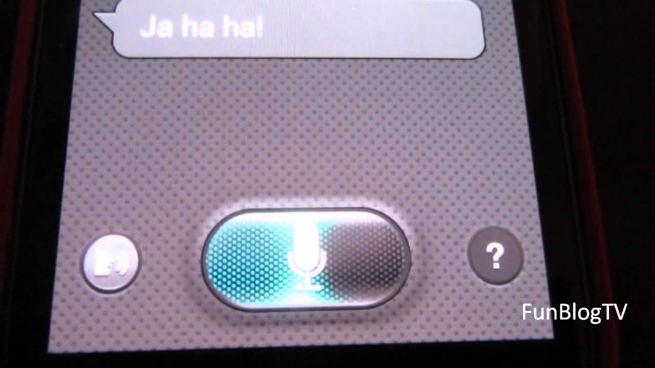 Lustige Antworten von S Voice