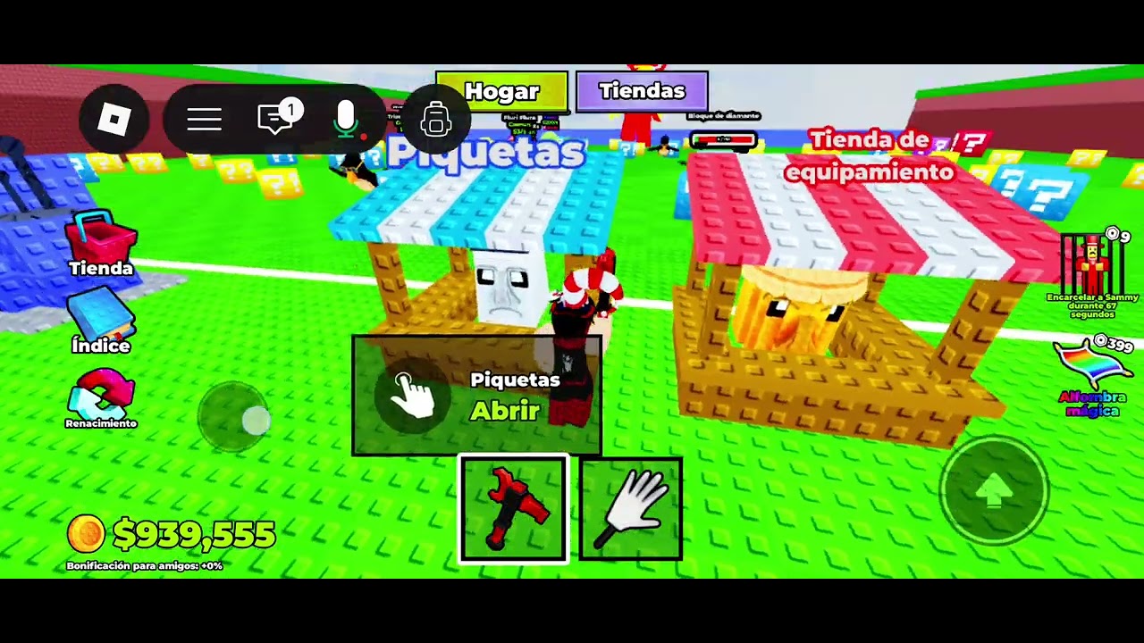 Jugando un juego el juego más popular  de roblox