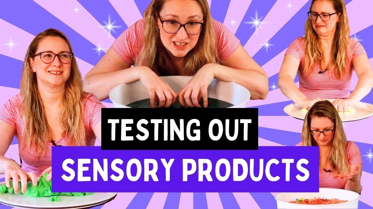 Autistic adult tests out sensory products