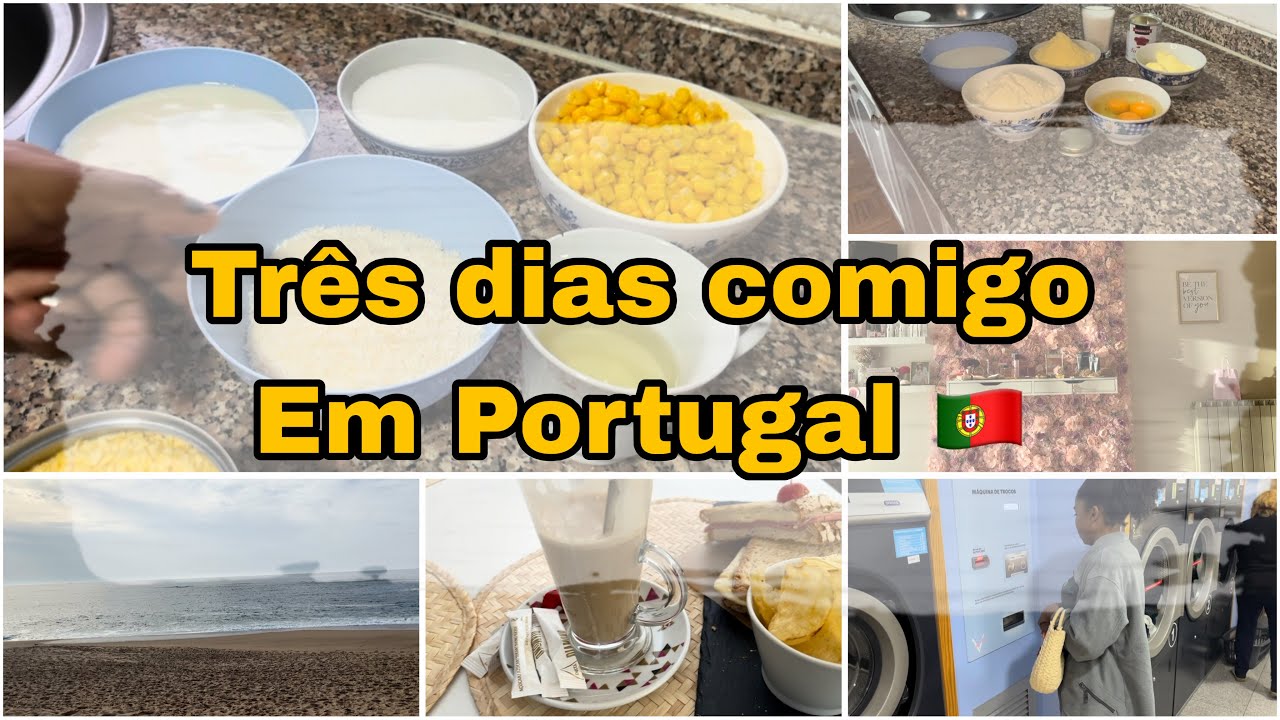 Três dias comigo em Portugal 🇵🇹