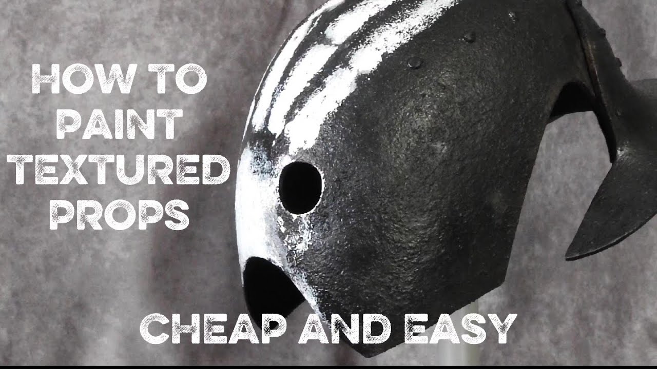 How To Paint Realistic Metal Props: Cheap And Easy!