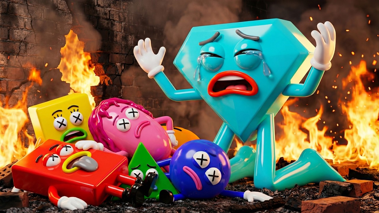 ALL THE SHAPES are DEAD... (Save The Shapes Animation)