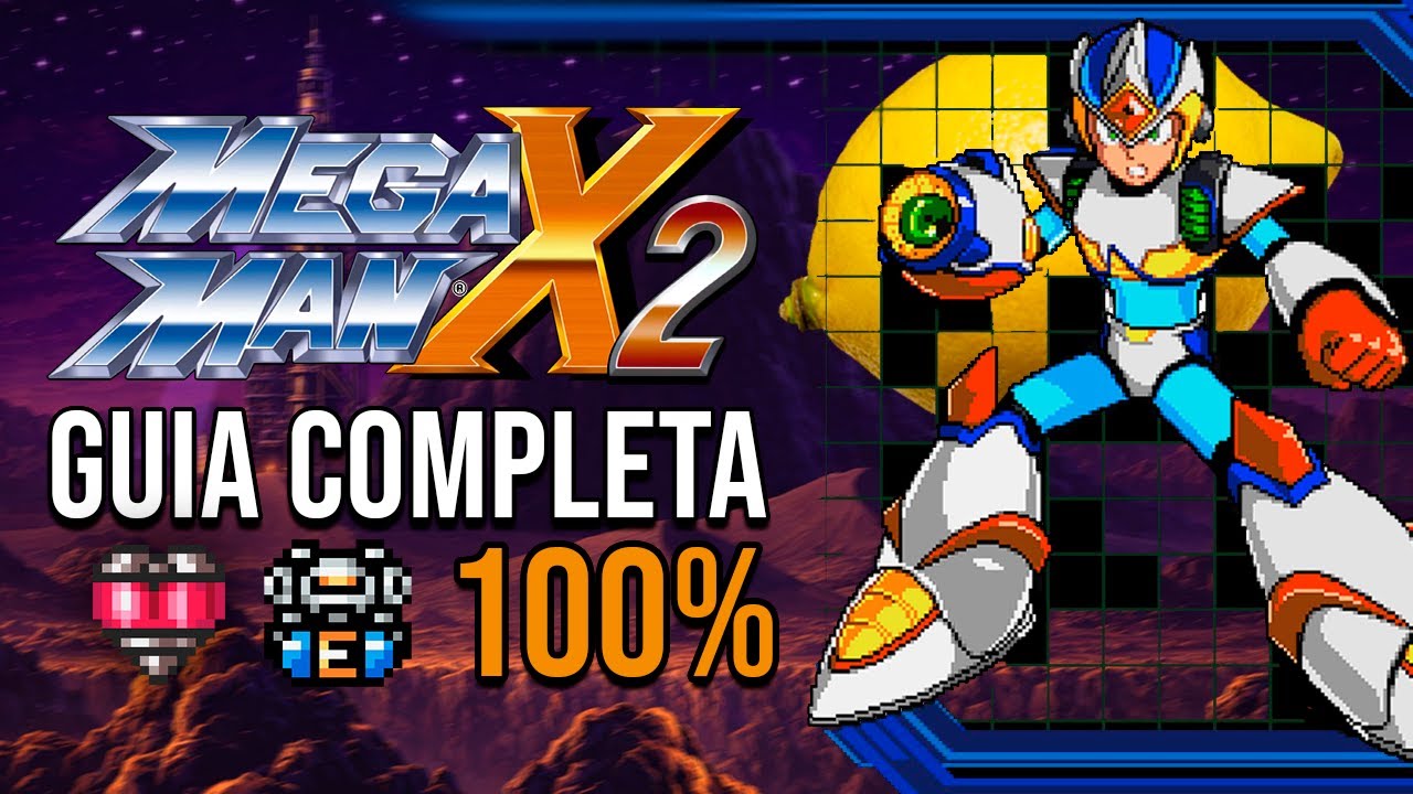 Megaman X2 Gu&iacute;a Completa 100% | Ubicaciones Corazones, Armadura, Tips y Secretos... etc.