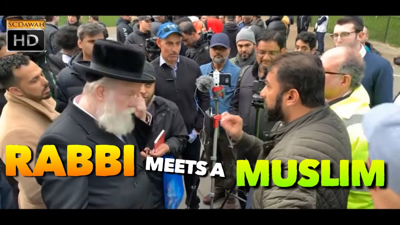 Rabbi Meets a Muslim! Adnan & Jewish Rabbi | Old Is Gold | Speakers Corner | Hyde Park