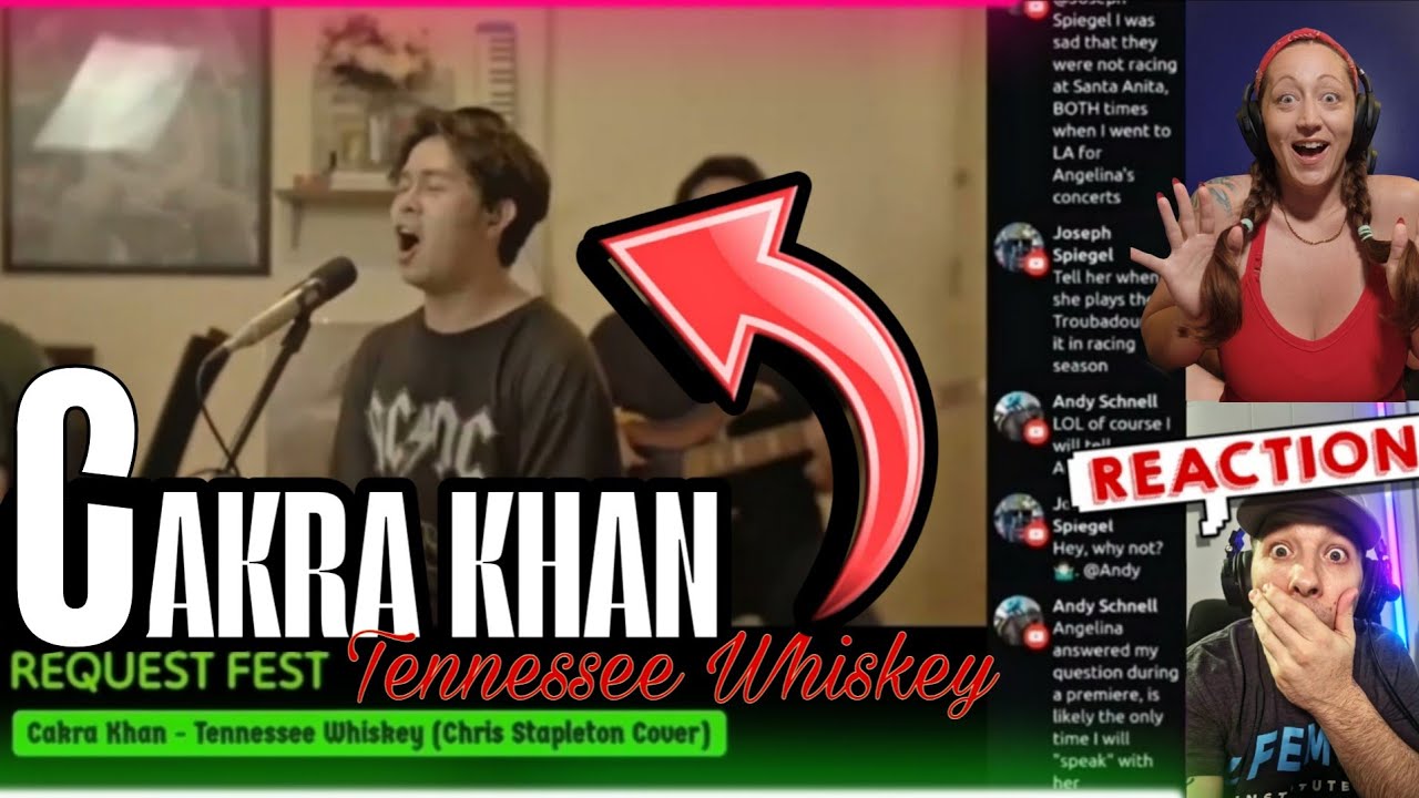 Cakra Khan - Tennessee Whiskey (Chris Stapleton cover) Reaction Request Fest 