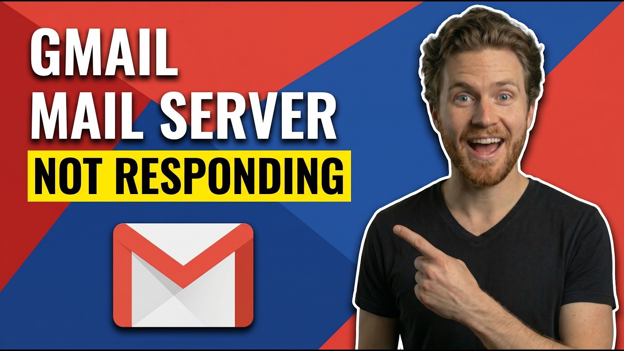Fix Gmail Error The Mail Server Is Not Responding (Easy Guide)