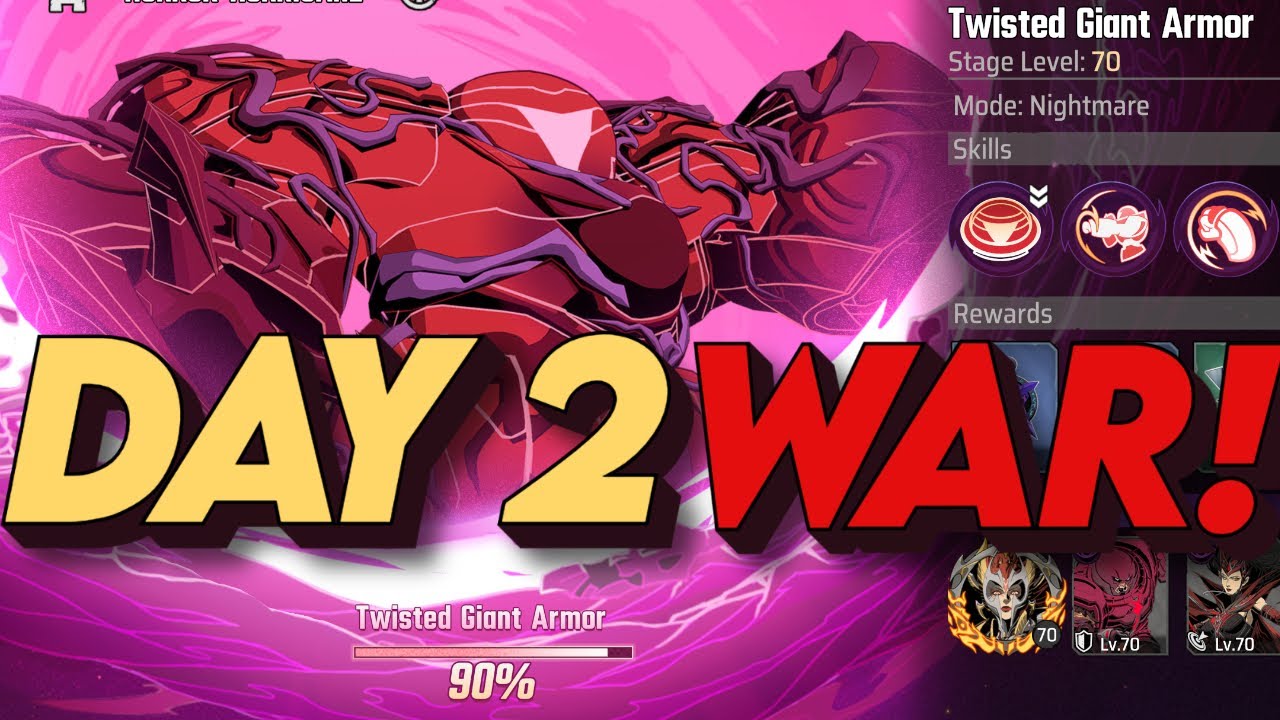 THE FINAL BOSS! Alliance War Giant Armor Gameplay CLEAR! Marvel Mystic Mayhem
