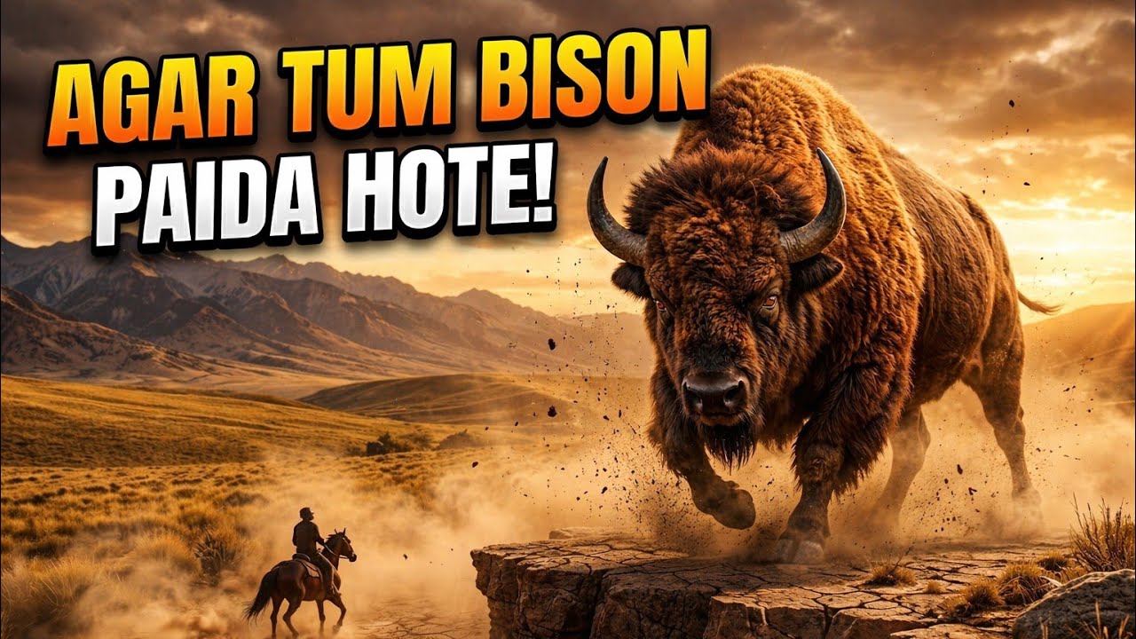 अगर तुम बाइसन बनकर पैदा होते | If You Were Born as a Bison | Jungle Life Explained