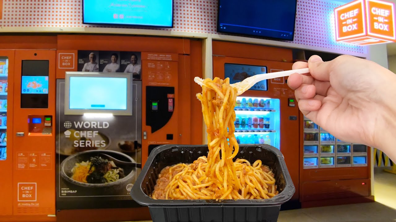 Spaghetti Vending Machine