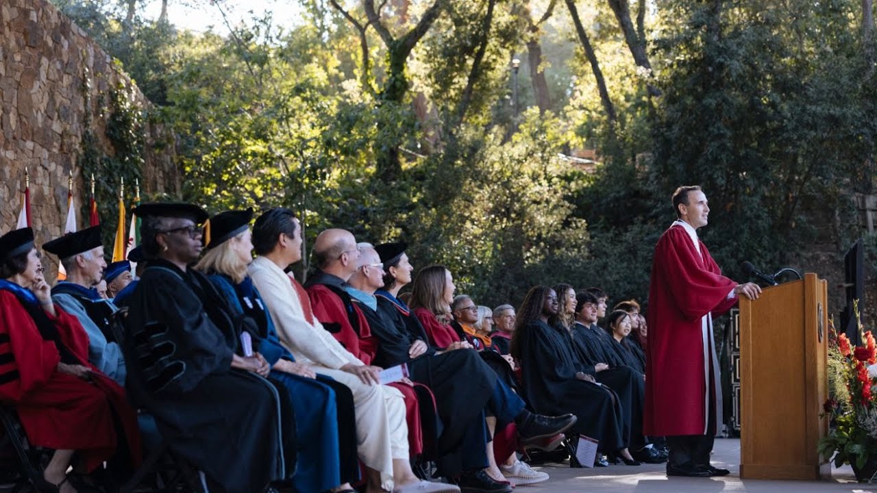 President Levin addresses the Class of 2029