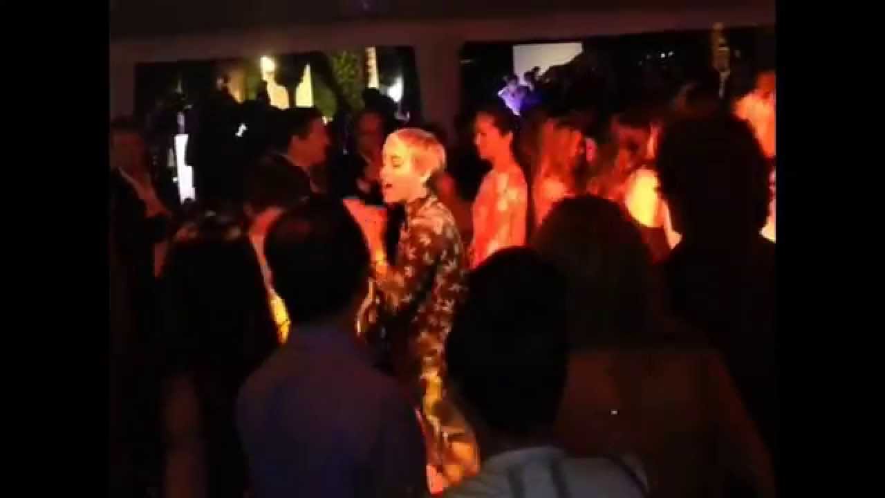 Miley Cyrus & Patrick Schwarzenegger At Liv & E11even Nightclub - Dec 6, 2014