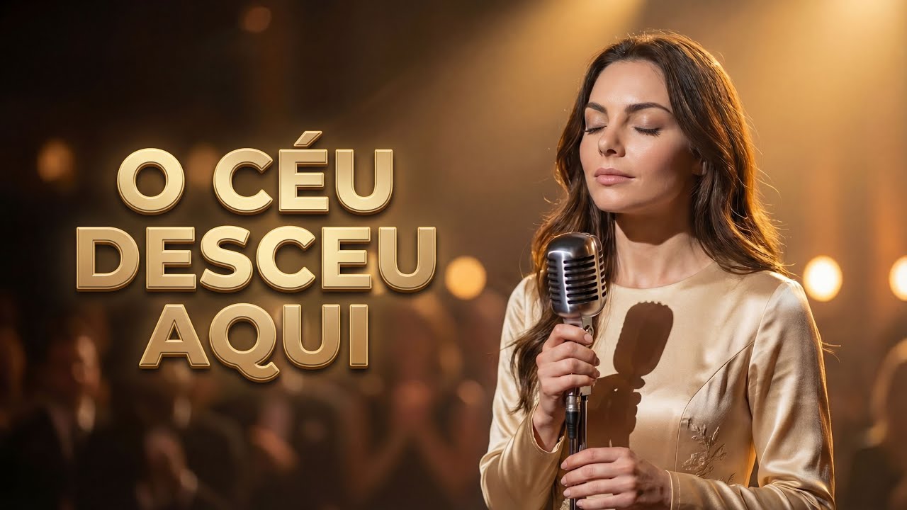Quando o Céu Desceu Aqui | Louvor Profundo Que Toca a Alma – Amélia Verdan