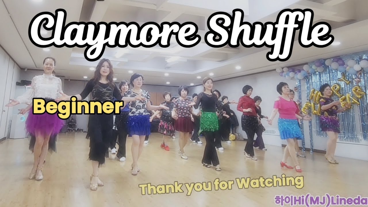 Claymore Shuffle Linedance/클레이모어 셔플 라인댄스/Beginner 